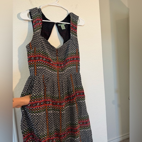Anthropologie Maple Sweetheart Multicolor Dress Womens Size 8 - Picture 6 of 7